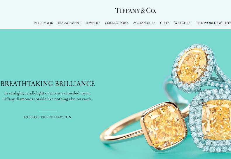 Tiffany & discount co official site